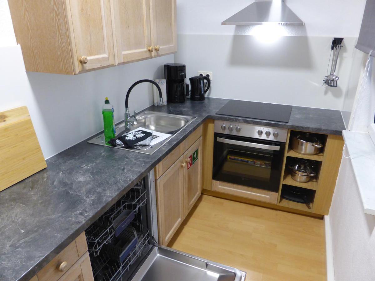 Apartment Napoleon, Naehe Zentrum, 2 Schlafzimmer, Grosser Balkon, Free Wifi ,Parken Jena Buitenkant foto